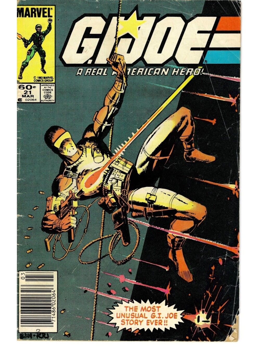 G.I. JOE A Real American Hero #21 Newsstand 1984
